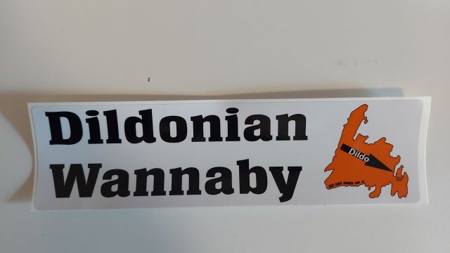 Dildonian Wannaby, Bumper Sticker