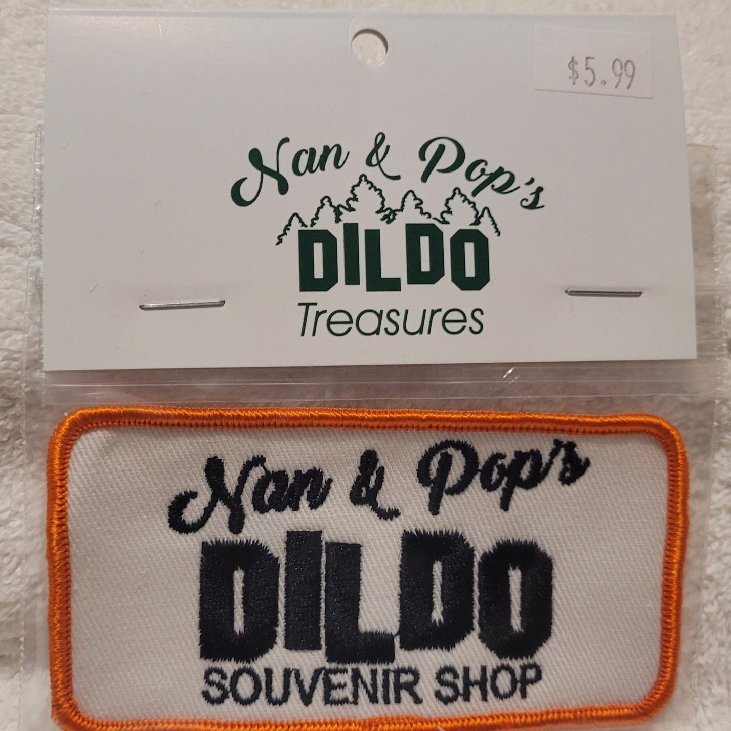 Nan and Pop's Dildo Souvenir Shop Patch