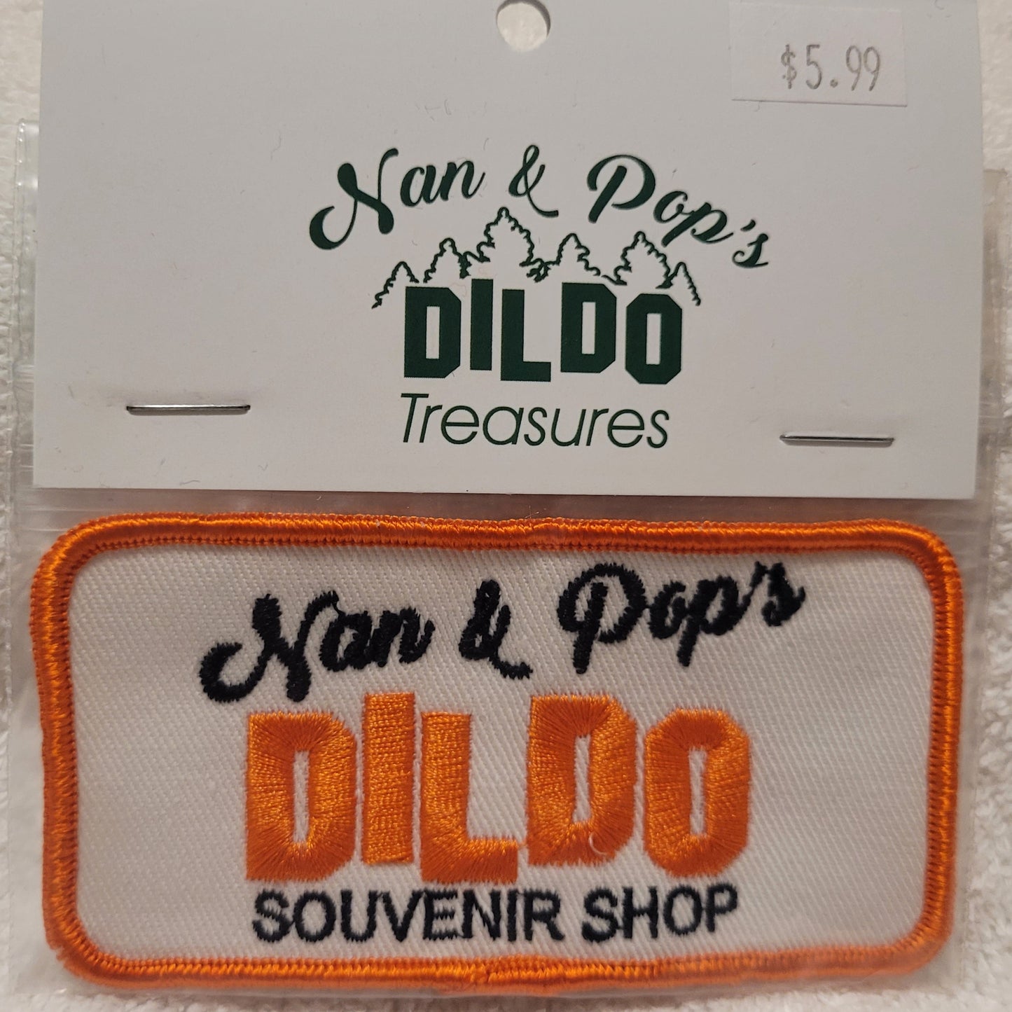 Nan and Pop's Dildo Souvenir Shop Patch
