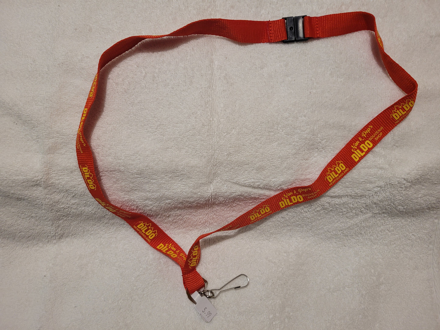 Nan and Pop's Dildo Souvenir Shop Lanyard In 3 Colours