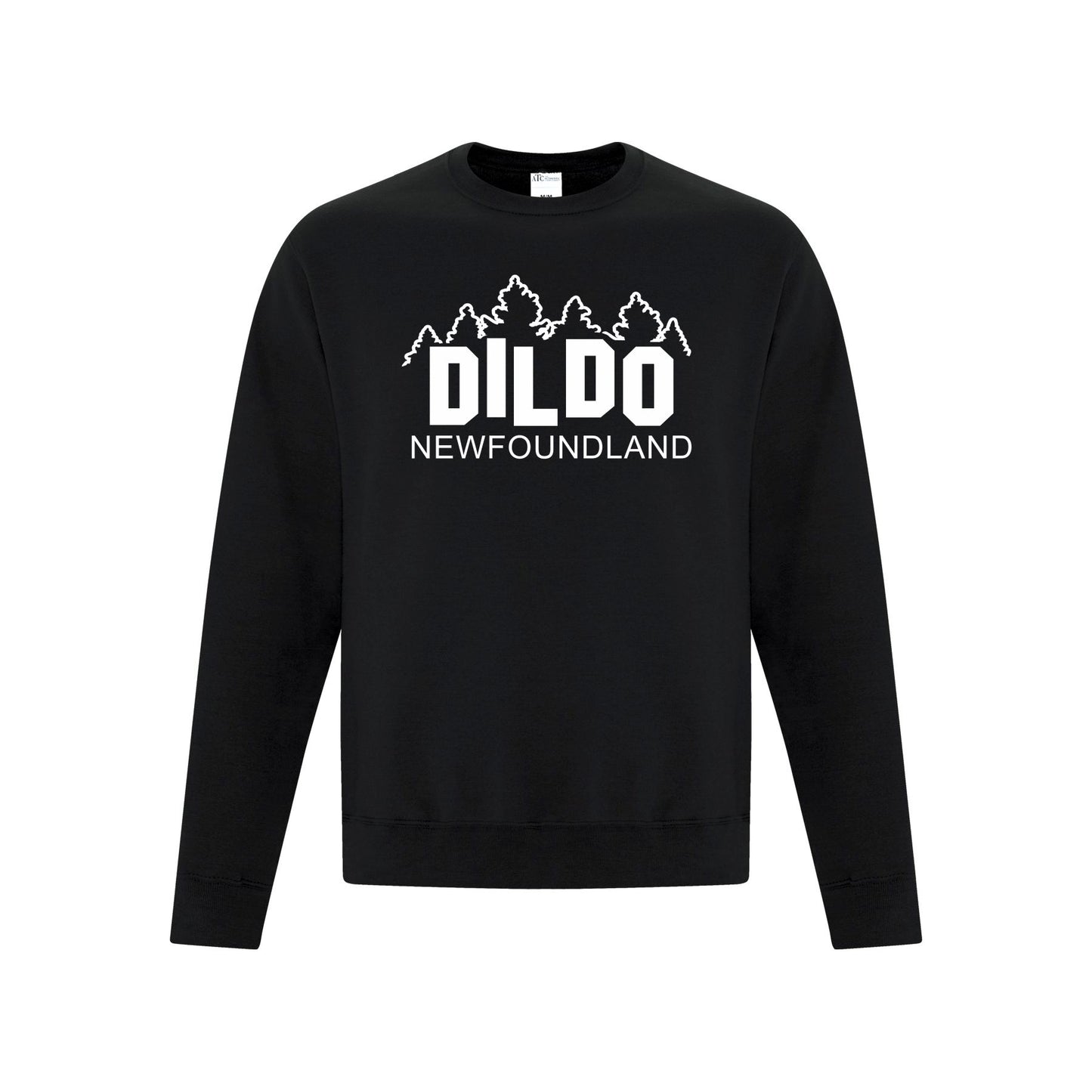 Dildo Sign Crew Neck Fleece In 2 Colours