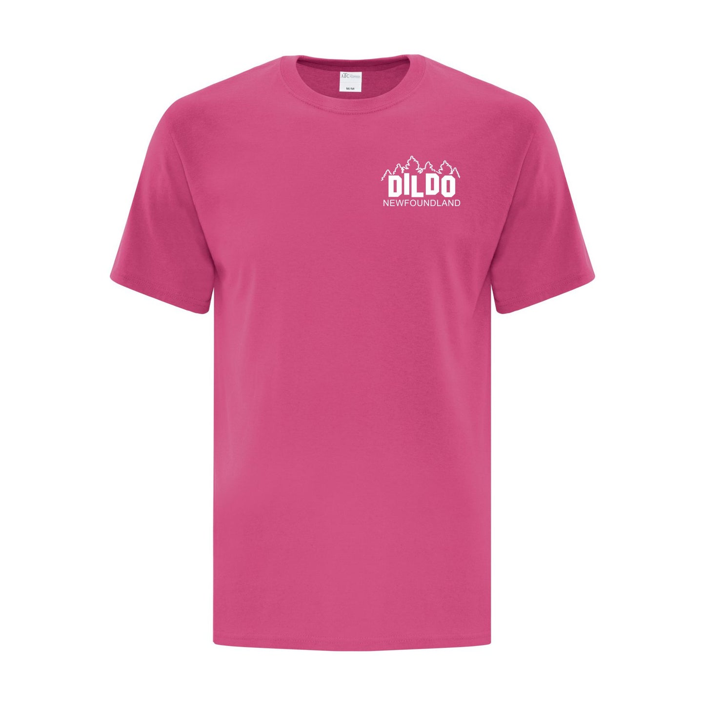 Left Chest Dildo Sign T-Shirt In 6 Colours