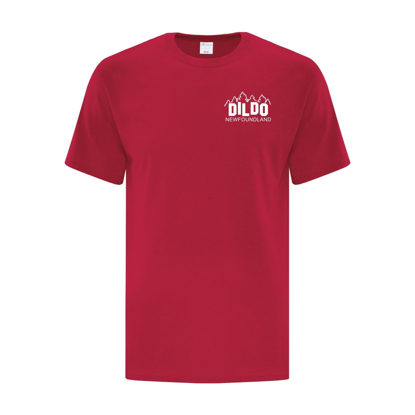 Left Chest Dildo Sign T-Shirt In 6 Colours