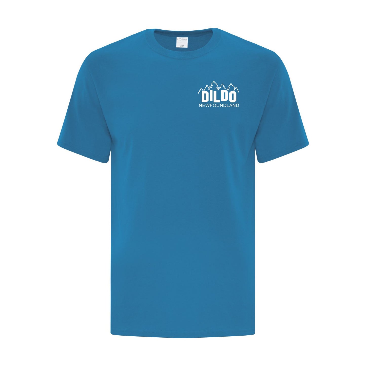 Left Chest Dildo Sign T-Shirt In 6 Colours