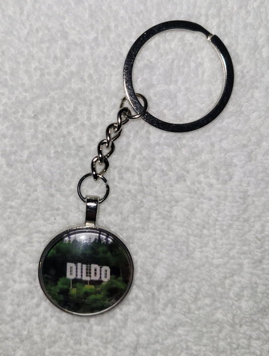 Key chain, Dildo Hill Sign