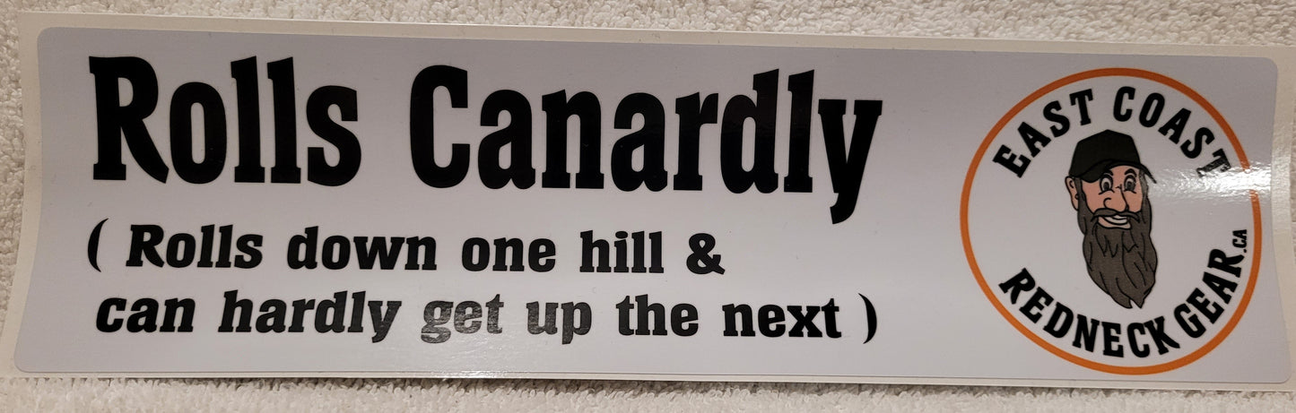 Rolls Canardly
