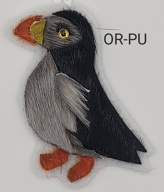Seal skin puffin OR-PU