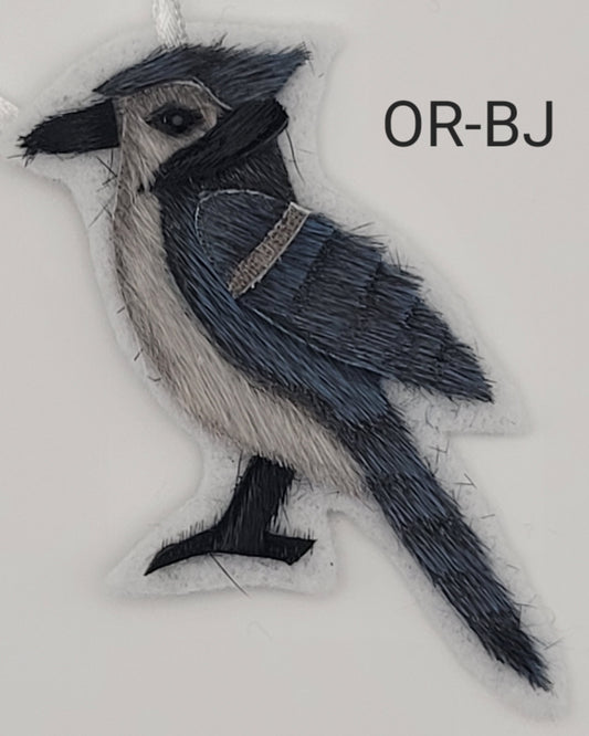 Seal Skin Cardinal Ornament OR-BJ