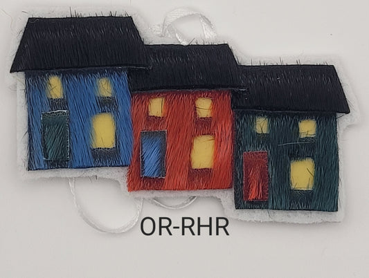 Seal Skin Row Houses Red OR-RHR