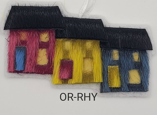Seal Skin Row Houses Yellow OR-RHY