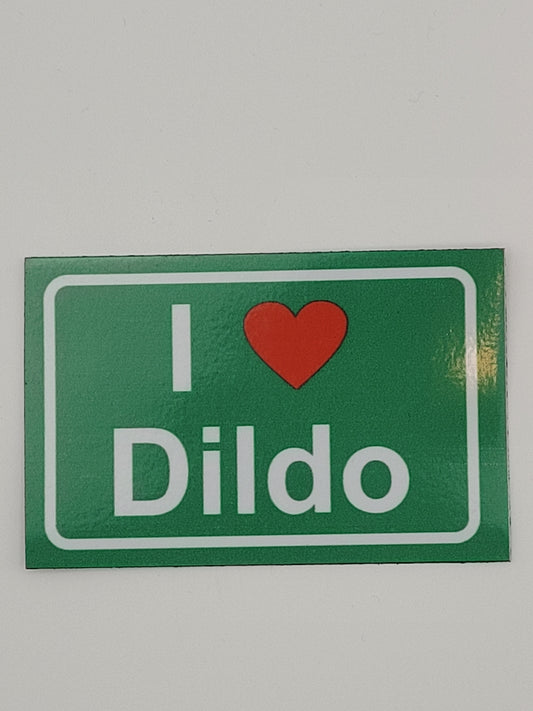 I love Dildo magnet
