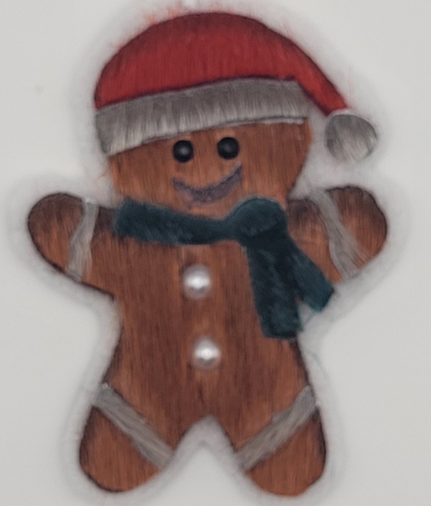 Seal Skin Gingerbread Man Ornament OR-GMB